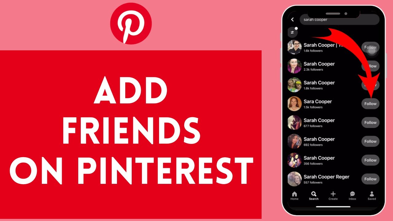 Smoeone Using Pinterest How to Follow Someone on Pinterest on iPhone (2024) - YouTube