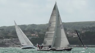 Round the Island Race 2022 | Around 1000 yachts passing Hurst Castle