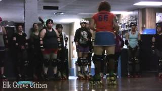 Sac City Rollers holds roller derby boot camp 2-7-2010
