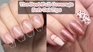 The Best Full Coverage Soft Gel Nail Tips / How To Apply Full Nail Tips / Daily Charme screenshot 4