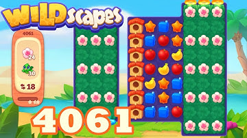 Wildscapes Level 4061 HD Walkthrough 3 match puzzle Walkthrough | android | IOS | GameGo Game