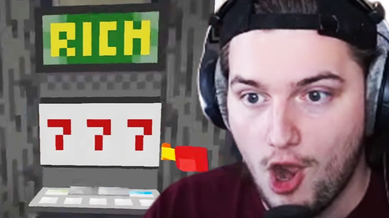 Jsmp Tea Spending all my money on gambling in Minecraft... | JSMP - YouTube