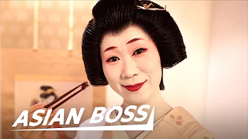 A Real-Life Geisha Teaches How To Use Chopsticks Properly