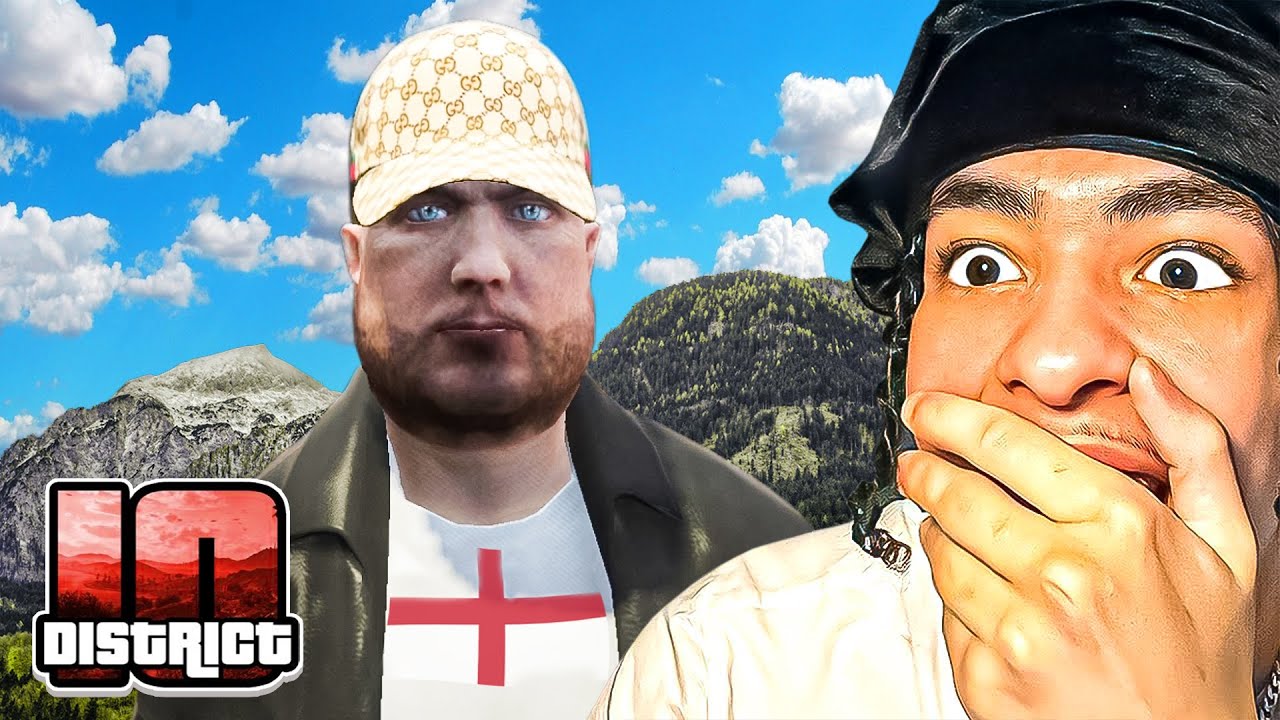 Fabss Plays As RACIST EDL Member on District 10 GTA Roleplay! (HILARIOUS)