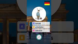 🇩🇪 Büro, Gehalt, Arbeitgeber, im Ruhestand… — Can you name all 7 German Work words?