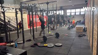 Luca Guerra - wod 4-5 French Throwdown ‘22 - Cat. Rx Men