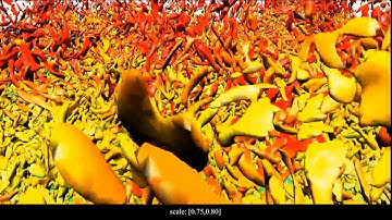 On Visualizing Continuous Turbulence Scales