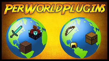 PerWorldPlugins - Set plugins for certain worlds! - Minecraft Tutorial