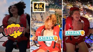 My Epic Slingshot Ride Adventure – You Have to See This! 😜#scaryrides #slingshotchallenge #scary