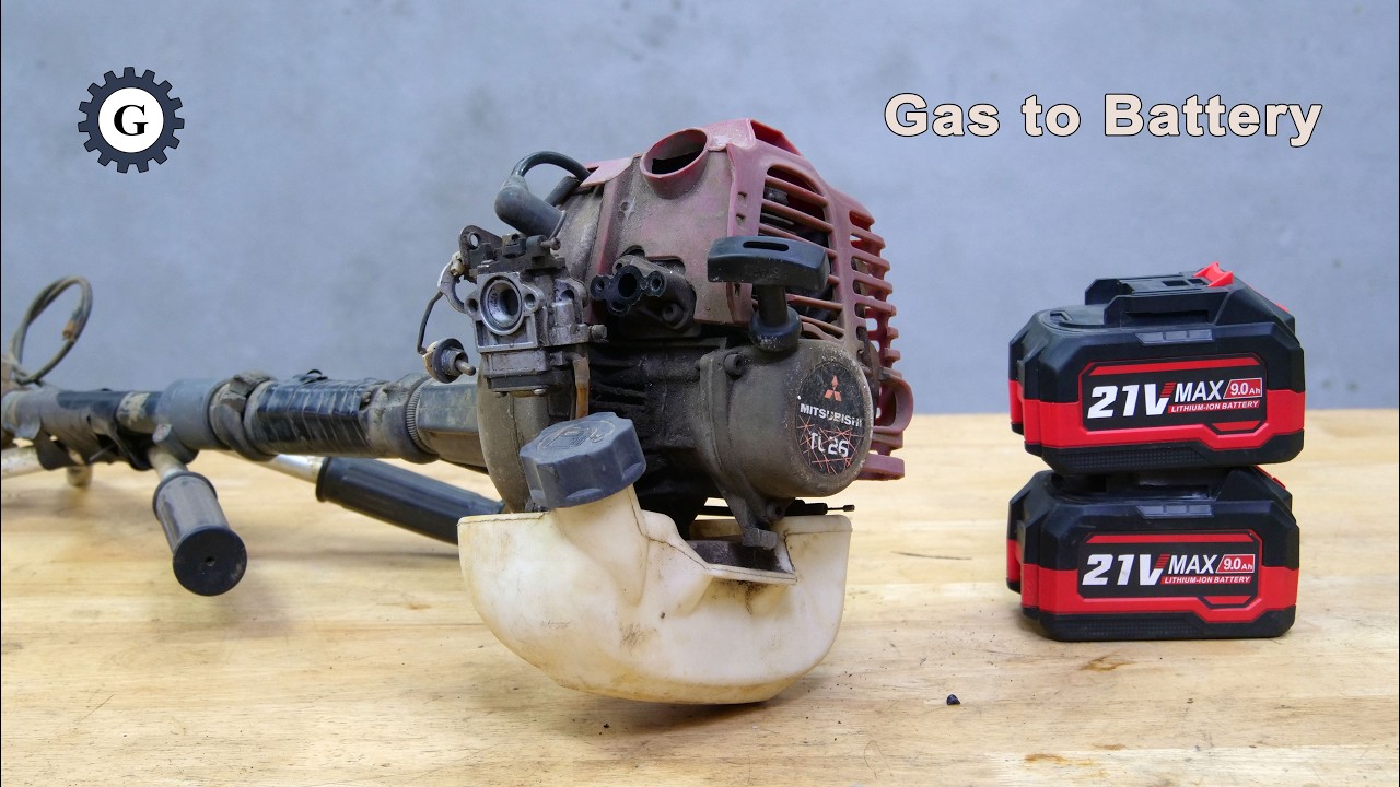 Converting Broken Gas Mower to Battery: A Raw Experiment (Lessons Learned)