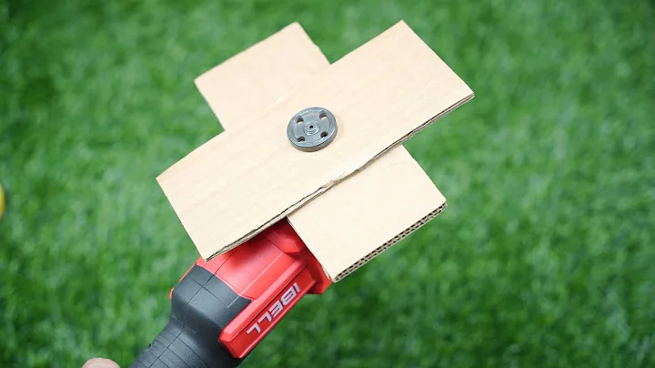 Breakthrough Idea: Insert Cardboard Into Angle Grinder | Angle Grinder Hacks