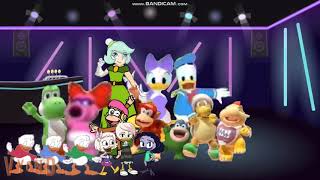 Characters Dances To Miracle Star Theme Song