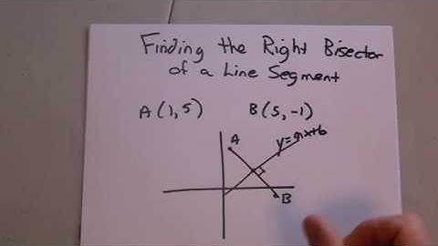 Finding the Right Bisector made easy