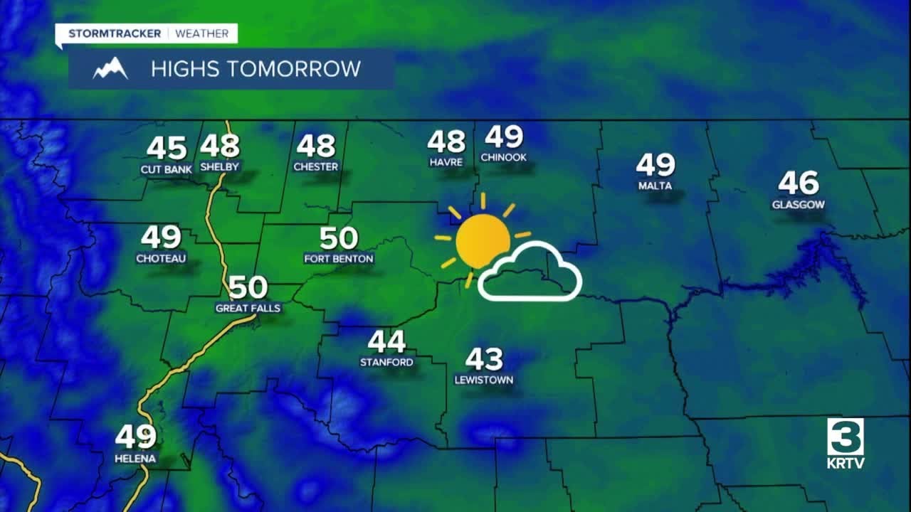 Decreasing clouds and pleasant temperatures on Thursday - YouTube