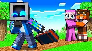 TeeVee FAKED LEAVING in Minecraft!