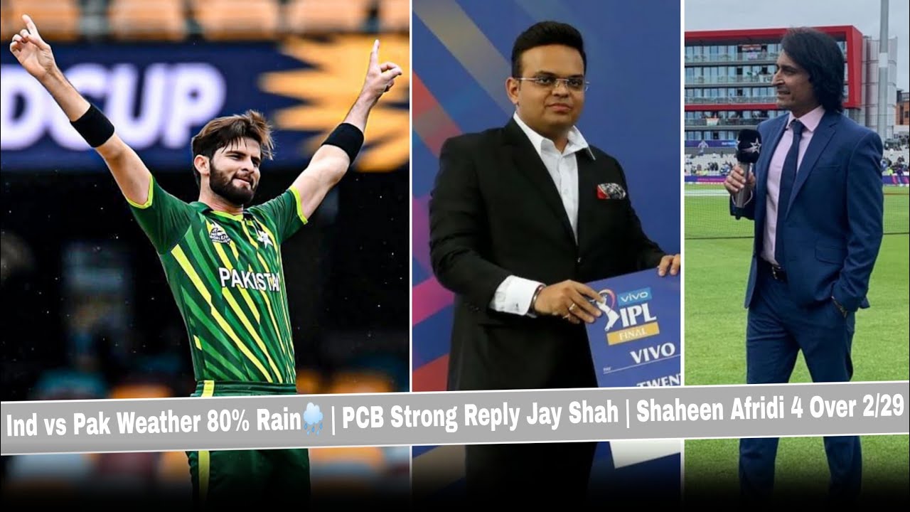 Ind Vs Pak Weather 23 October Shaheen Afridi 4 Over 2 29 PCB ind-vs-pak-weather-23-october-shaheen-afridi-4-over-2-29-pcb
