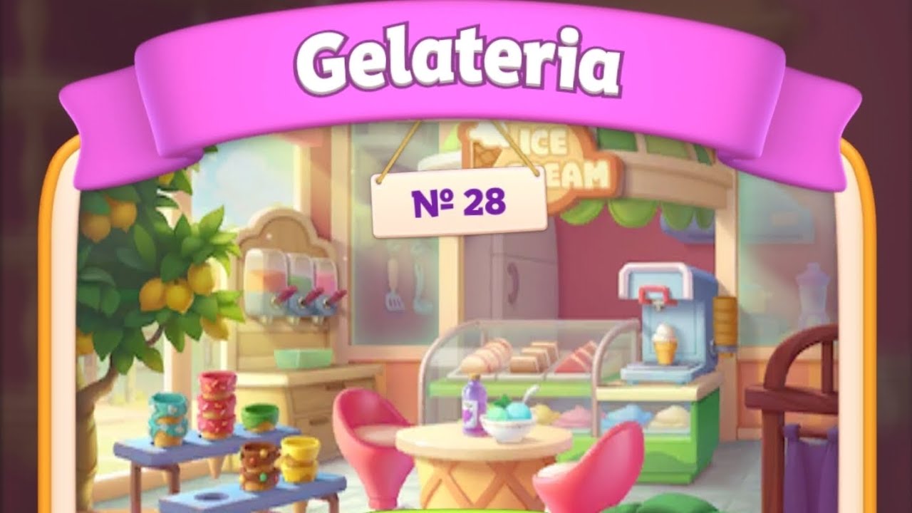 Merge Hotel Empire: Design | Room No. 28: Gelateria 