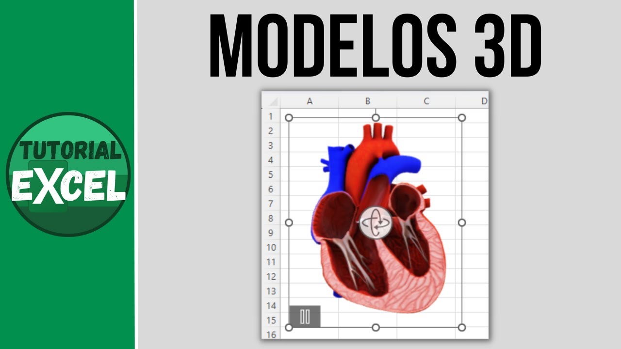 Insertar MODELOS 3D en Excel - YouTube