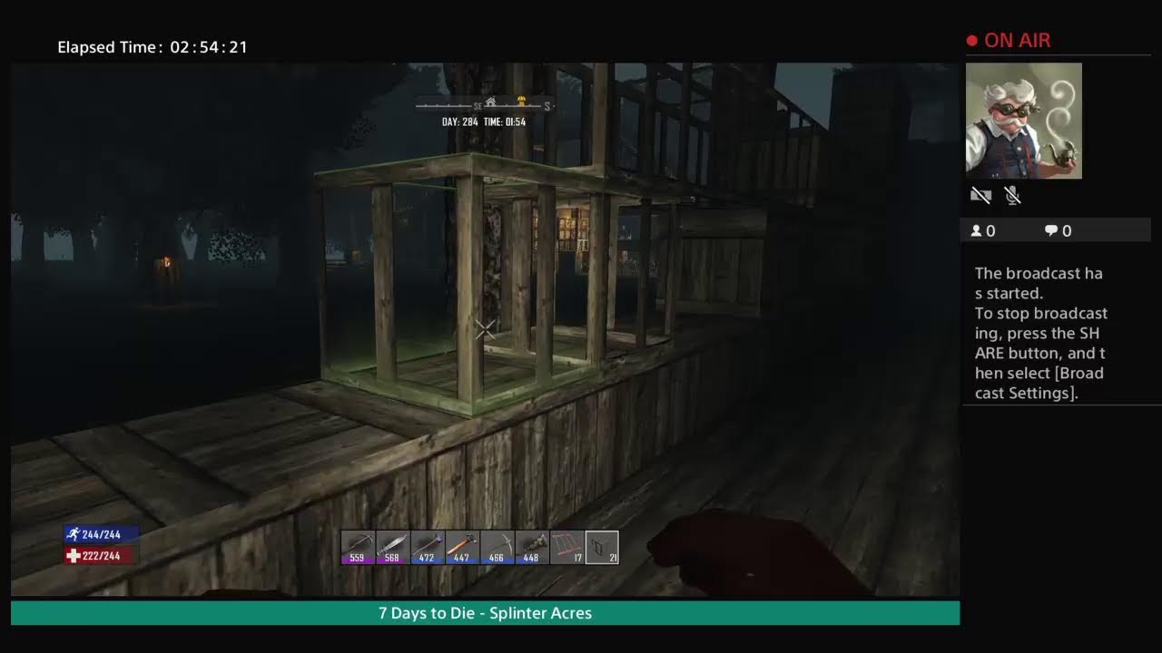 JacqueNeepleson's Live PS4 Broadcast of 7 Days to Die