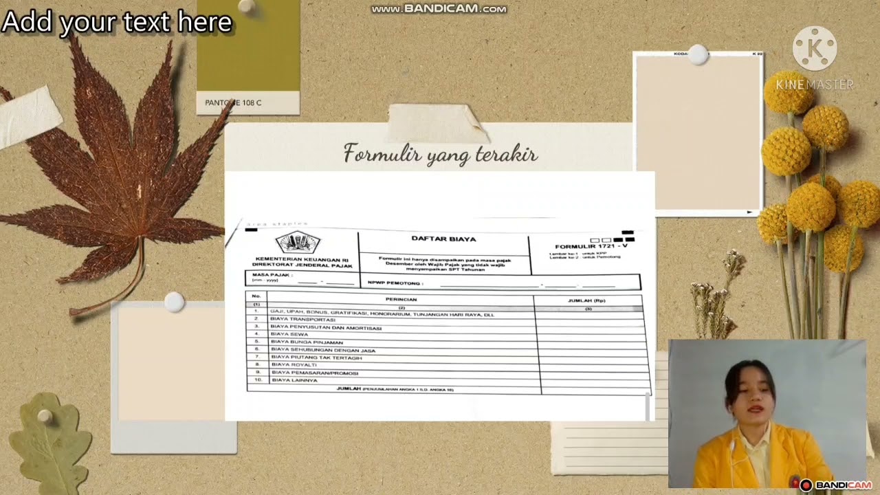 Simulasi Pengimputan PPH 21 online Orang Pribadi_Yesi M S_1915310773_Manajemen 