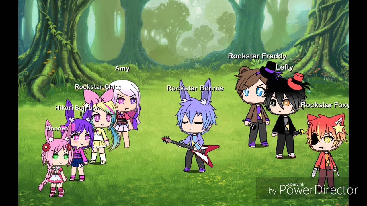 Gacha Life: Fnaf 6/FnafPS Singing Battle boys vs girls (sorry for the bad audio)