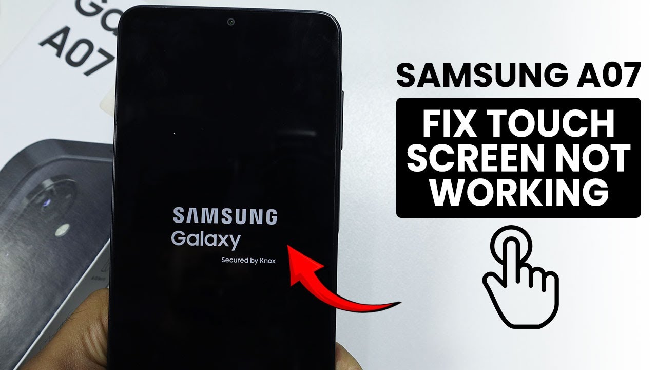 Samsung A07: How to Fix Touch Screen Not Working - YouTube