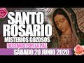 SANTO ROSARIO DE HOY Sábado 20 de Junio de 2020 de 2020|MISTERIOS GOZOSOS//VIRGEN MARÍA DE GUADALUPE