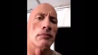 The rock meme