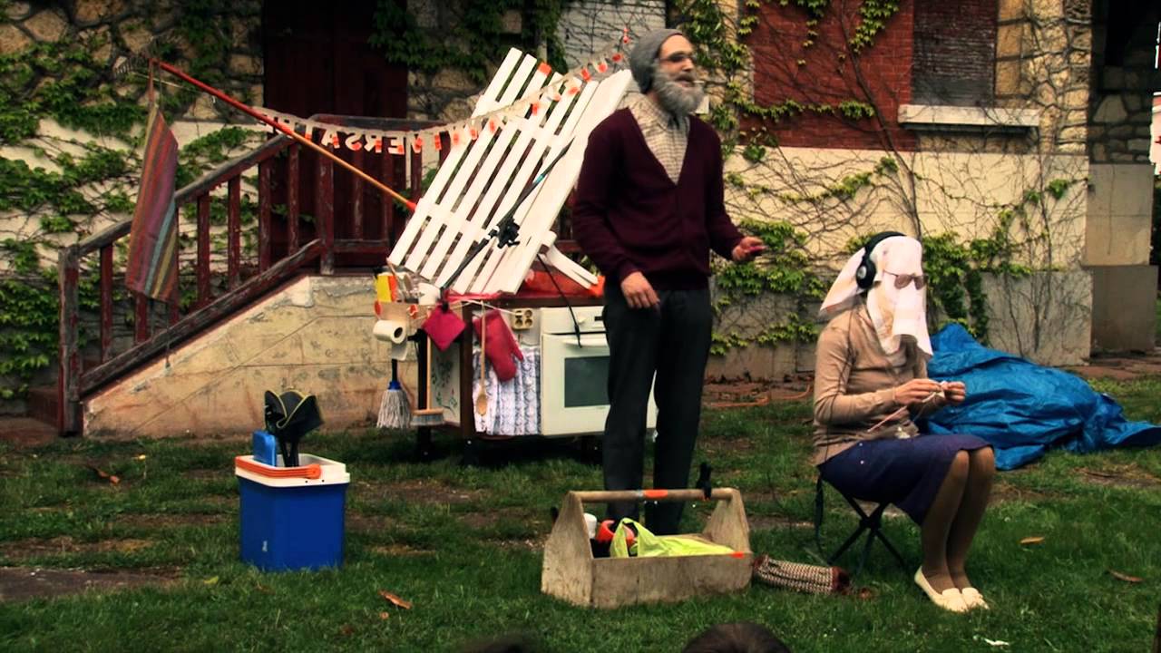 M & Mme Poiseau, de la Cie L'Arbre à Vache.