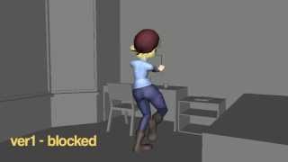 Happy celebration dance - blocking vs. breakdowns | The Life of a Student Animator