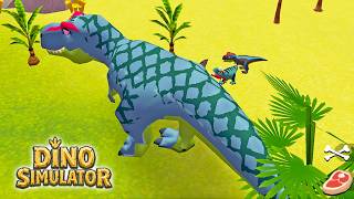 T-Rex Hunting, Eating, Hatching Eggs, Repeat | Dino Simulator #4