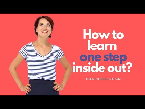 How to learn one jazz or Charleston step inside out?