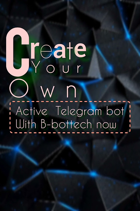 🚀Start now 👉 https://t.me/Bbottecbot?start=ar9748989296#TelegramBot #BotMaker #Bbottech #NoCode