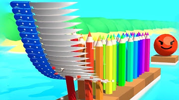 Tik Tok Game Flying Cut 🔪🟥🔵MAX LEVELS Gameplay Walkthrough ios,Android NEW UPDATE slice it all