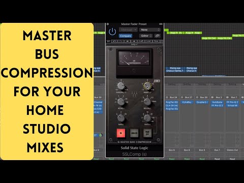 Master Bus Compression for Your Home Studio Mixes
