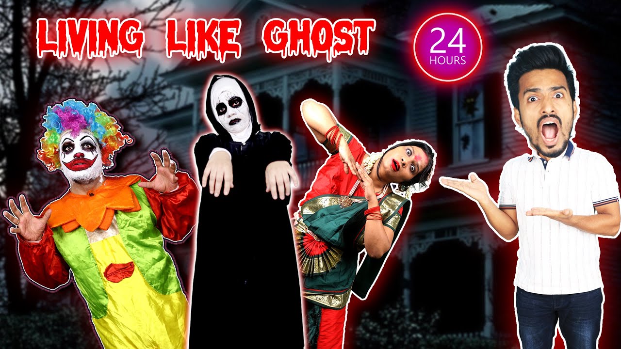 Living Like Ghost For 24 Hours | Weirdest Public Reaction | Hungry Birds