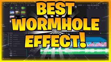 HOW TO MAKE THE *BEST* WORMHOLE EFFECT - Davinci Resolve Tutorial