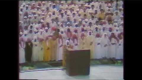٨١  سورة التكوير من الحرم المكي تلاوة الشيخ علي بن جابر
