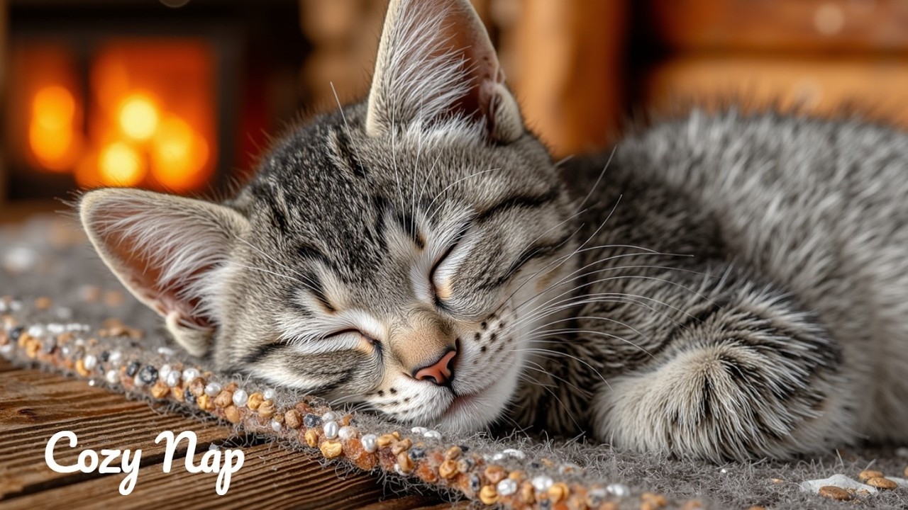 Calming Cat Music for Anxiety & Deep Sleep ~ Relaxing Tunes for Feline Peace