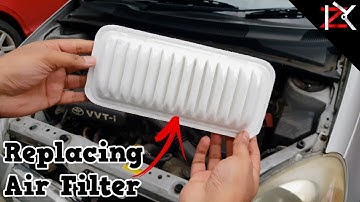 How To Change A Car Air Filter | Get Better Car Performance | Simple & Easy | Toyota Yaris