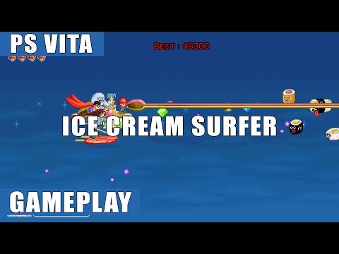 Ice Cream Surfer PS Vita Gameplay