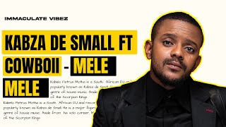 Kabza De Small Ft Cowboii  Mele Mele unreleased Preview