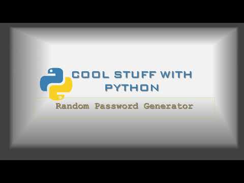 01 A Random Password Generator