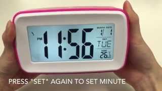 JCC Smart light voice recording digital alarm clock Unboxing and review - 803 screenshot 3