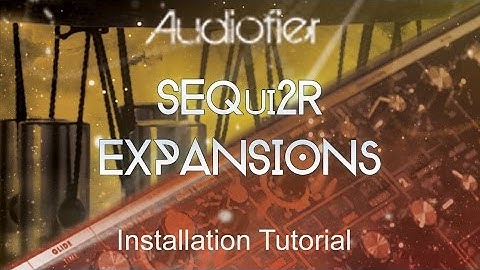SEQui2R Expansions Installation