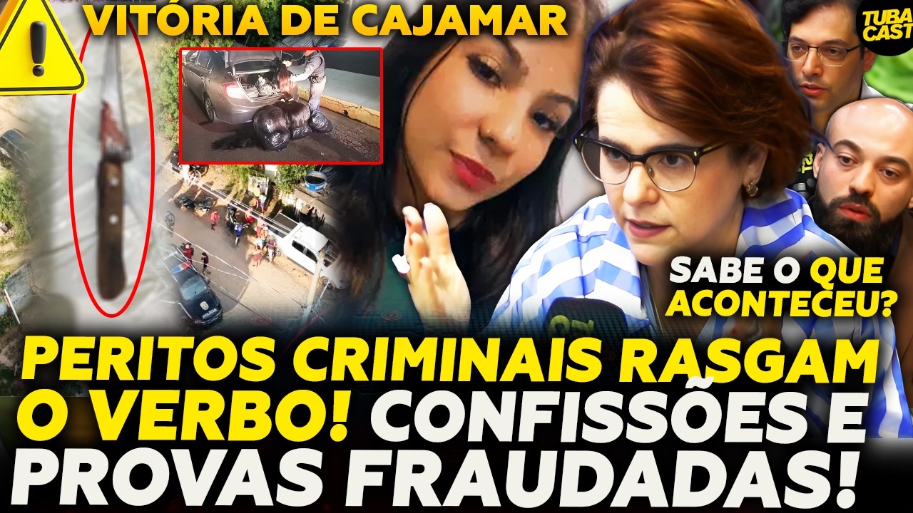 PERITOS EXPLANAM TODA VERDADE do CASO VITÓRIA DE CAJAMAR— Carla Albuquerque, Arthur Novais, Michel