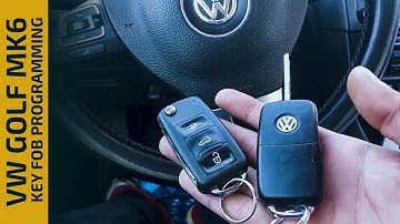 How To Program Key Fob On VAG Cars || Golf MK6 GTD
