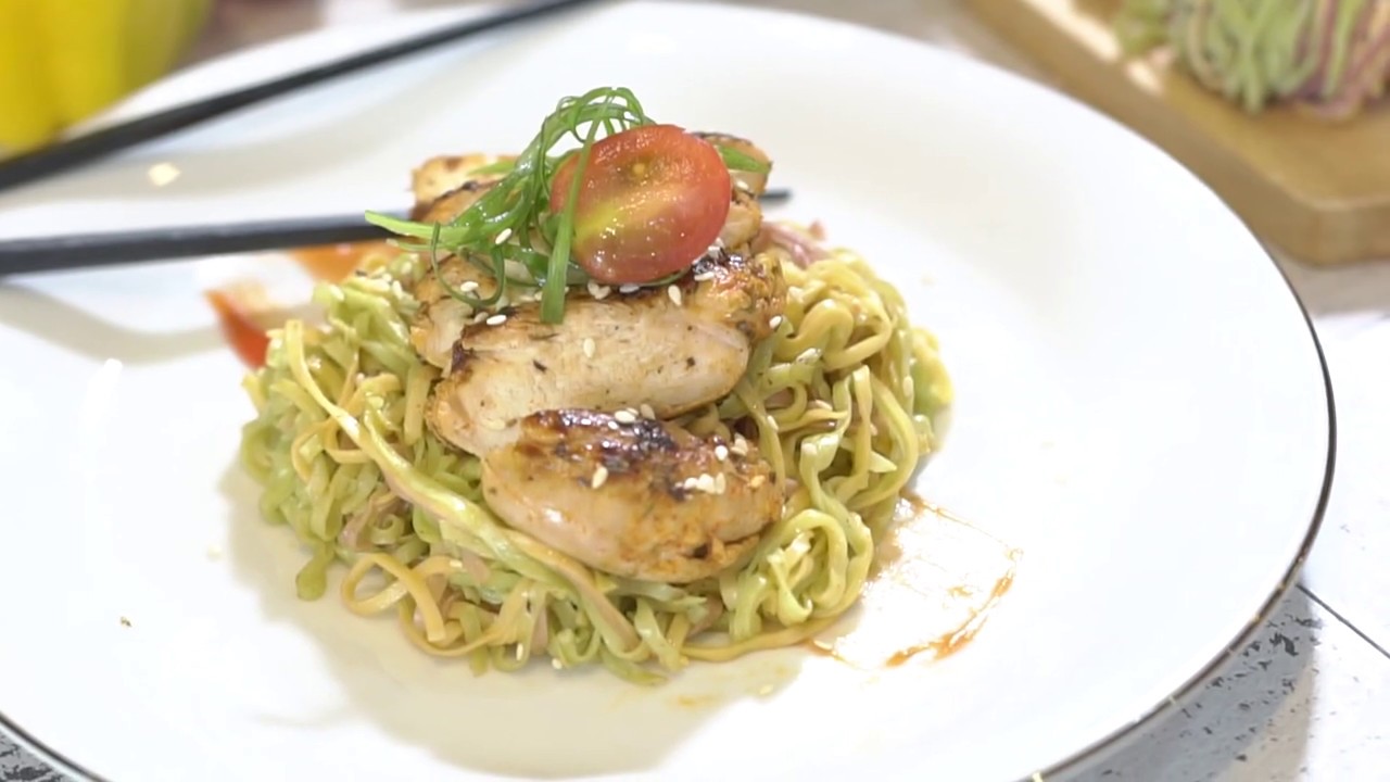RESEP MIE PELANGI + AYAM PANGGANG, KELUARGA PASTI SUKA RESEP MIE PELANGI + AYAM PANGGANG, KELUARGA PASTI SUKA