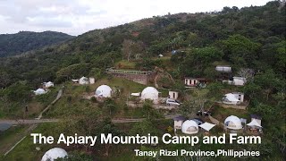 Drone Shots: Glamping at Apiary Mountain Camp and Farm