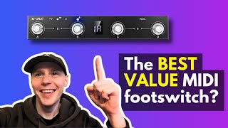 Review of M-VAVE Chocolate MIDI Foot Controller